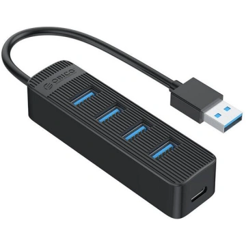 Orico TWU3 USB to 4x USB 3.0 Hub Adapter (black)