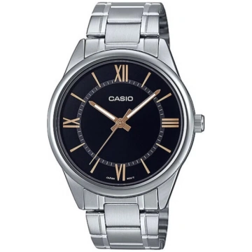 CASIO Vīriešu Pulkstenis MTP-V005D-1B5 Melns Cipar