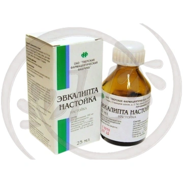 Eikalipta tinktūra, 25ml (Eucalyptus globulus) Tve