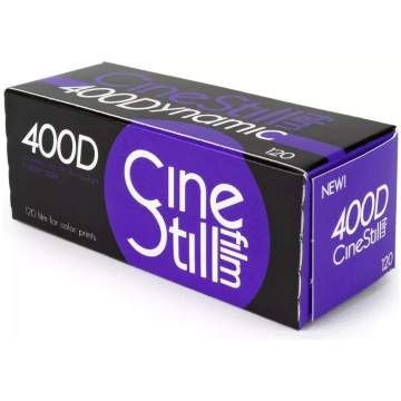 Filma Cinestill 400D-120 C-41 120 mm ISO 400 diena