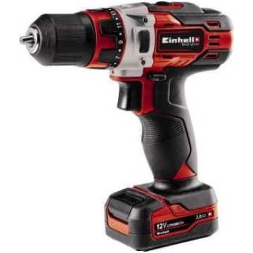 Einhell cordless drill TE-CD 12/1 Li (red / black 