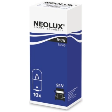 Spuldze R10W (10 gab.) 24V 10W NEOLUX