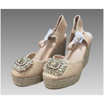 Espadrillas Gioiello Con Zeppa - 39