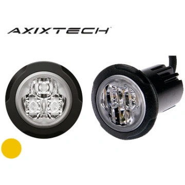Axixtech LED horizontal signal lighthead, yellow ø