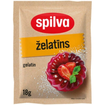 Želatīns 18g, Spilva