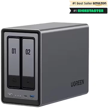 Ugreen DXP2800 8TB Seagate IronWolf NAS-Bundle NAS