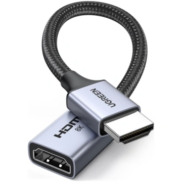 HDMI (vīrietis) / HDMI (sieviete) 8K pagarinājuma 
