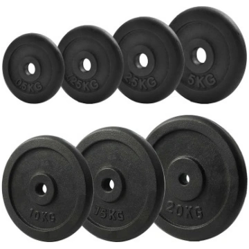 Čuguna svaru diski SPORTBAY 1.25-20kg