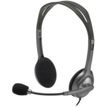 HEADSET STEREO H111/GREY 981-000593 LOGITECH