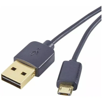 USB kabelis Renkforce Duplex USB A Reversible uz M