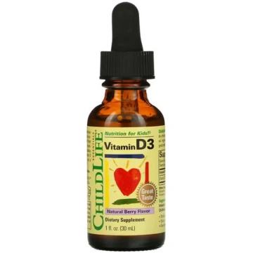 CHILDLIFE Essentials D3 vitamīns - dabīgas ogas (3