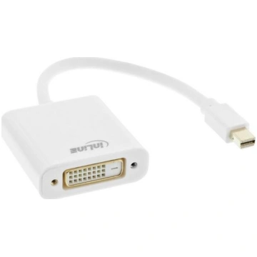 Adapteris Av Inline Displayport Mini - Dvi-d Balts
