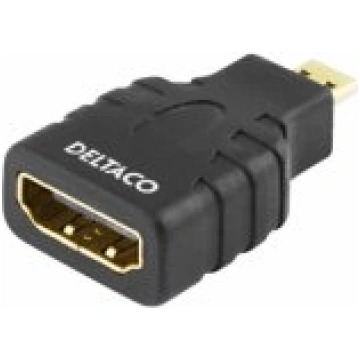 Deltaco HDMI - micro HDMI adapter black aksesuārs 
