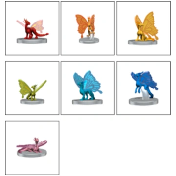 D&D Icons of the Realms: Pride of Faerie Dragons B