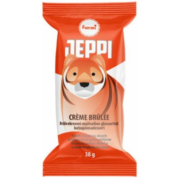 Glazēts biezpiena deserts ar krēma brulē garšas pi