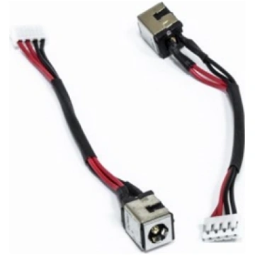 Power jack with cable, ASUS K50, P50, X5DC series 