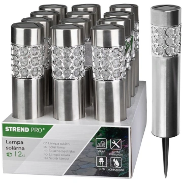 Lampa Solar Wezen, 375 mm, 1 LED, AAA iepakojumā 1