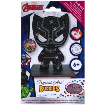 MARVEL CRYSTAL ART Black Panther statuete CRAFT BU
