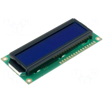 Display: LCD | alphanumeric | STN Negative | 16x2
