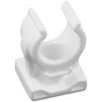 Plastmasas stiprinājums balts d28