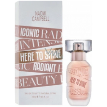 Naomi Campbell Here To Shine Edt Spray 50 ml