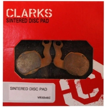 Clarks Okadziny hamulcowe CLARKS VX846 Metaliczne,