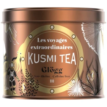 Augļu tēja GLOGG, 125 g bundžiņa, Kusmi Tea
