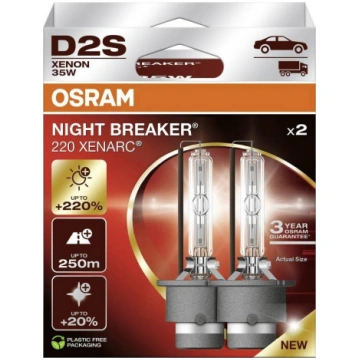 Bulb (Set of 2 pcs) D2S 85V 35W P32D-2 XENARC NIGH