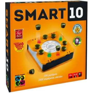 Viktorīnas spēle Brain Games Smart10, LV