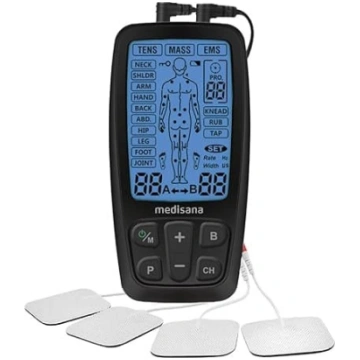 medisana TT 205 TENS un EMS ierīce, elektrostimulā