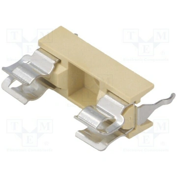 Fuse holder; THT; 5x20mm; -30÷85°C; 6.3A; UL94V-1;