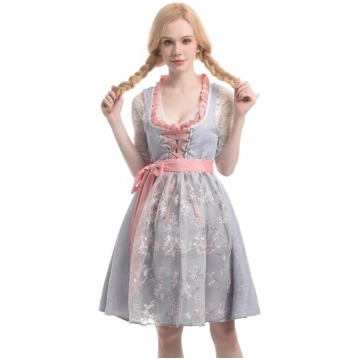 Sieviešu Octoberfest kostīms/dirndl kleita, violet