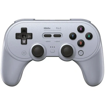 Gamepads 8Bitdo Pro 2 Hall Effect pelēks ar vadu U