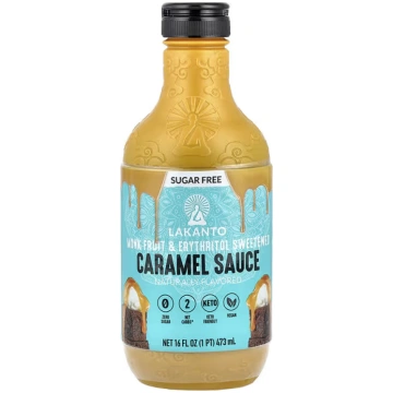 Lakanto, Caramel Sauce, 16 fl oz (473 ml)