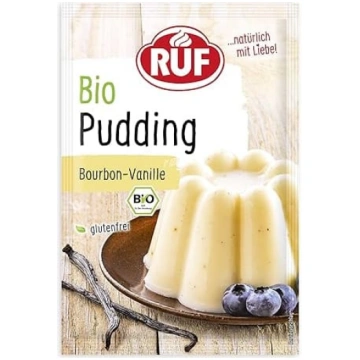 RUF Organic Pudings Bourbon Vanilla, kontrolētas b