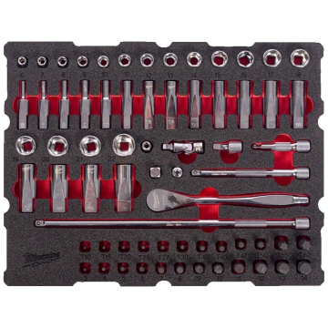 Milwaukee patronu komplekts PACKOUT™ ar atvilktnēm