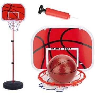 Bērnu basketbola groza komplekts ar bumbu, 150 cm