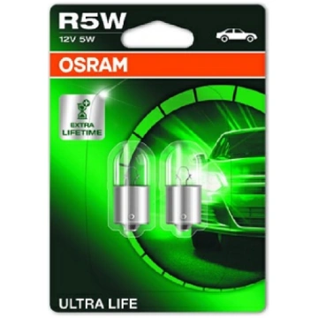 Kvēlspuldze R5W 12V OSRAM Ultra Life Auxiliary 5W 