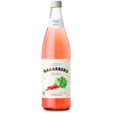 Gāzēts rabarberu sulas dzēriens RABARBERU GARDUMUT