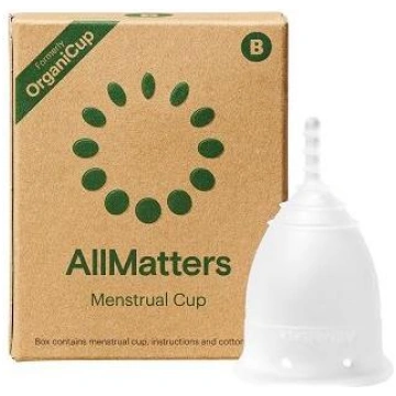 "OrganiCup" menstruālā piltuve, B izmērs