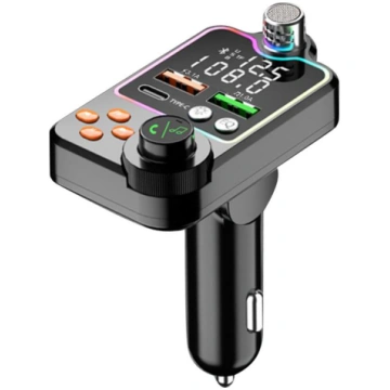 Automašīnas Bluetooth 5.0 FM raidītājs 12-24V Dual