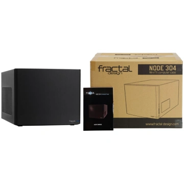 Fractal Design NODE 304 Cube Black | FD-CA-NODE-30
