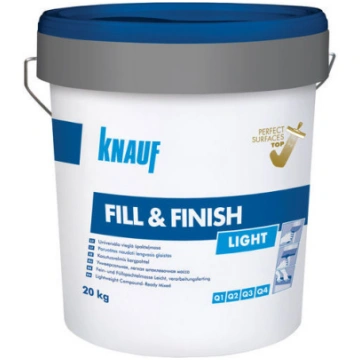 Knauf Fill & Finish Light gatavā vieglā špaktele