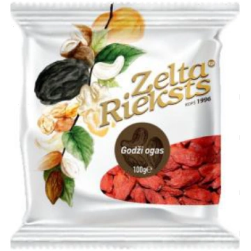 GODŽI OGAS ZELTA RIEKSTS KALTĒTĀS 100G GEMOSS