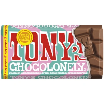 Tonys Chocolonely Pilnpiena šokolāde ar karameli, 
