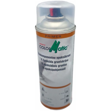 Epoksīda grunts aerosols pelēks ColorMatic 400 ml