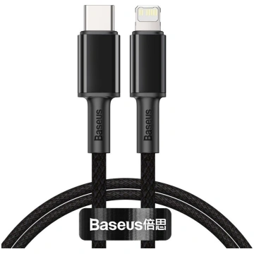 CABLE LIGHTNING TO USB-C 1M/BLACK CATLGD-01 BASEUS