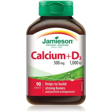 Jamieson Calcium + D3 vitamīns, tabletes N90