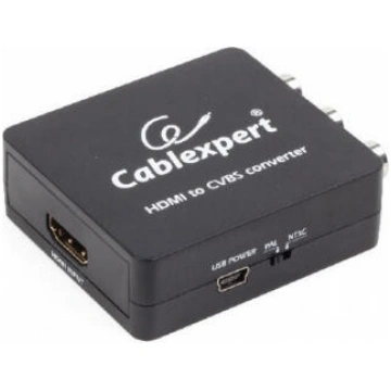 Adapteris Gembird HDMI to CVBS + Stereo Audio Conv