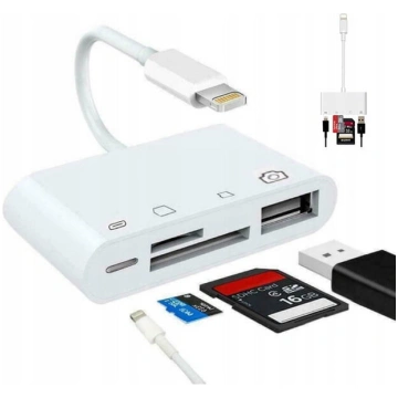 Adapteris zibspuldzes micro SD USB karšu lasītājs 